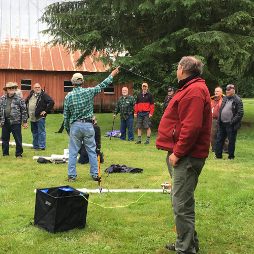 Antenna Workshop in the field